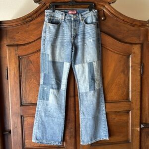 Patchwork Boyfriend Jeans 6/28